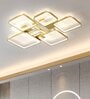 Zest Gold LED Smart Voice Assist Chandelier