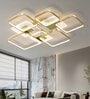 Zest Gold LED Smart Voice Assist Chandelier