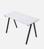 Zest Study Table In White Finish