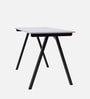 Zest Study Table In White Finish