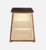 Zeta Mango Wood End Table In Tubbaq Finish