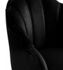 Zeus Lounge Chair In Black Colour