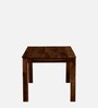 Zeven Sheesham Wood 6 Seater Dining Table in Scratch Resistant Provincial Teak Finish