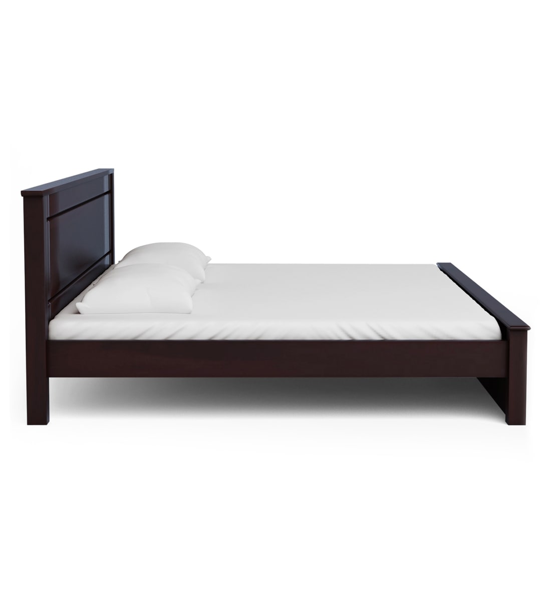 Buy Zina Grand King Size Bed in Cappucinno Finish by HomeTown Online