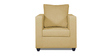 Zink Straight Line Sofa Set (3+1+1) in Beige Colour