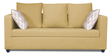 Zink Straight Line Sofa Set (3+1+1) in Beige Colour