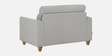 Zivo Fabric 2 Seater Sofa in Cloudy Grey Colour
