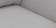 Zivo Fabric 3 Seater Sofa in Cloudy Grey Colour