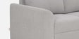 Zivo Fabric 3 Seater Sofa in Cloudy Grey Colour