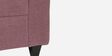 Zivo Fabric 3 Seater Sofa in Dusky Pink Colour