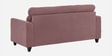 Zivo Fabric 3 Seater Sofa in Dusky Pink Colour