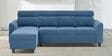 Zivo Fabric RHS Sectional Sofain Twilight Blue Colour