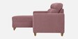 Zivo Plus Fabric LHS &RHS Convertible Sectional Sofa In Dusky Pink Colour