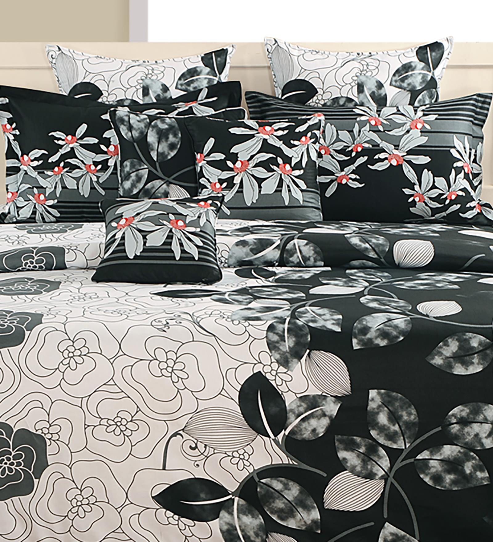 Zinnia Cotton 350 GSM Heavy Winter Double Bed Quilt