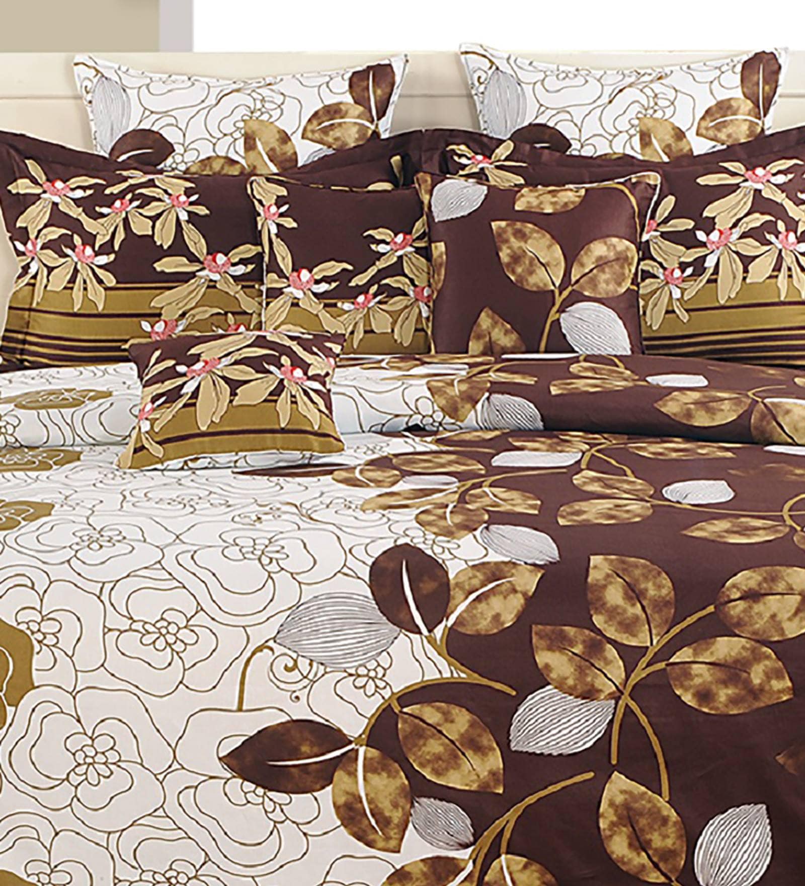 Zinnia Cotton 350 GSM Heavy Winter Double Bed Quilt