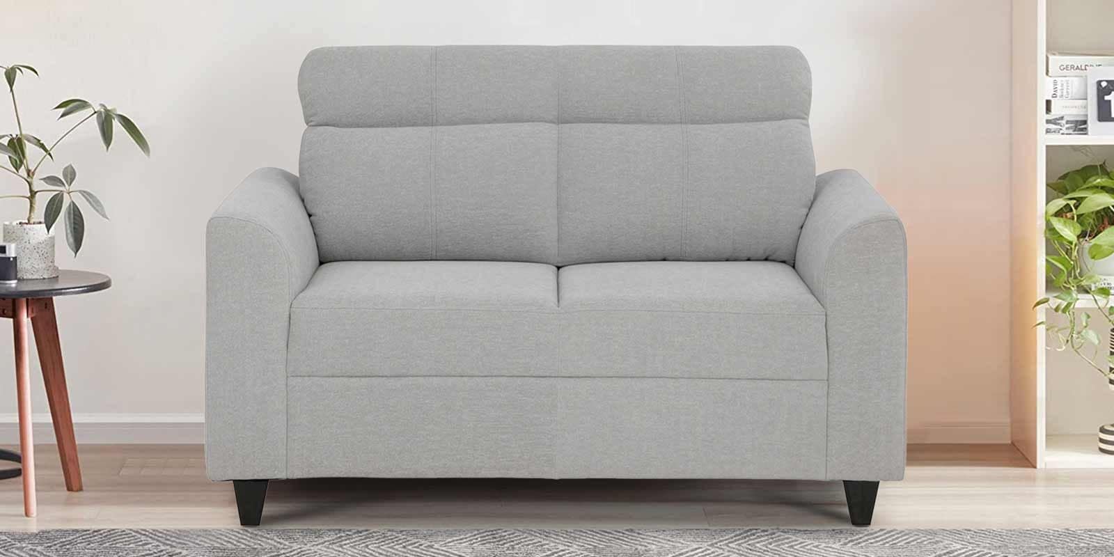 Zivo Fabric 2 Seater Sofa in Cloudy Grey Colour