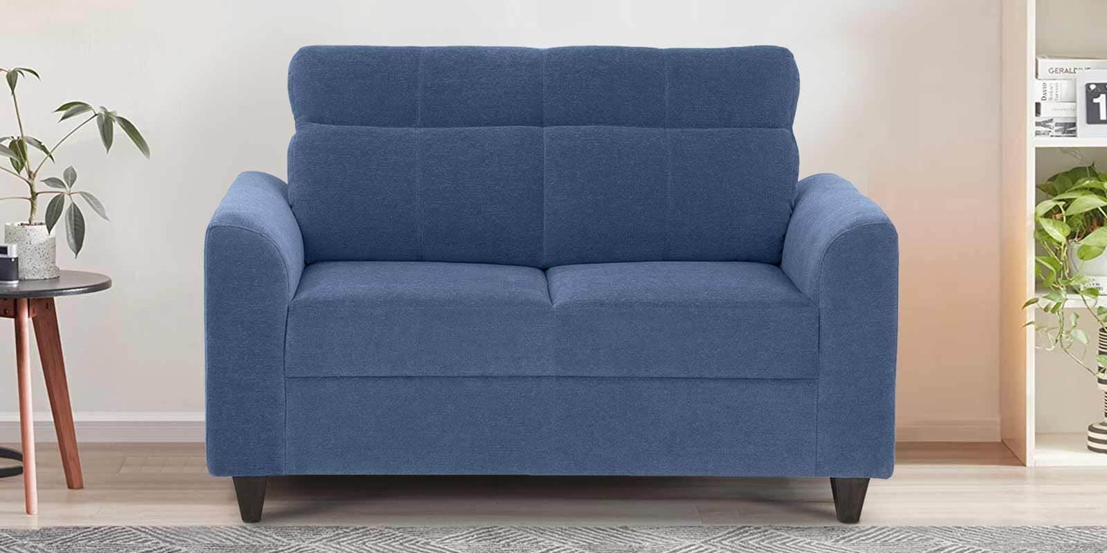 Zivo Fabric 2 Seater Sofa in Twilight Blue Colour