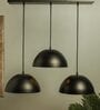 Zian Black Metal Cluster Hanging Light