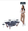 Zenith Coffee Table in Graphite Grey Colour