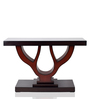 Zidena Console Table In Teak Colour