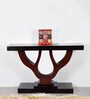 Zidena Console Table In Teak Colour