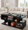 Zig zag Table Coffee table In Black Finish