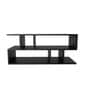 Zig zag Table Coffee table In Black Finish