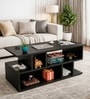 Zig zag Table Coffee table In Black Finish