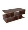 Zig zag Table Coffee table In Columbian walnut Finish