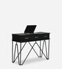 Ziggy Metal Study Table In Black Colour