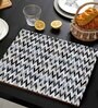 Zigzag Multicolor (12 X 18 ) MDF Wood 1Pc Table Placemats