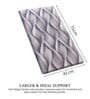 Zigzag PVC 18x30 Inches Anti Skid Door Mat
