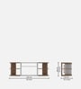 Ziko TV Unit in Leon Teak Finish for TV upto 55 Inch Ziko TV Unit in Leon Teak Finish for TV upto 55 Inch