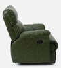 Zilpah Leatherette 1 Seater Manual Recliner In Olive Green Color