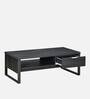 Zina Large Coffee Table in Light Charcoal Grey Colour