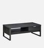 Zina Large Coffee Table in Light Charcoal Grey Colour