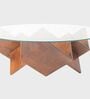 Zina Storage Centre Table In Teak Finish