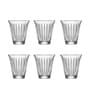 Zinc Transparent Glass ( Set of 6 ) Tea Cups