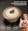 Zinna Brown Plastic & Steel Thermoware 750ML Casserole