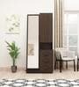 Zinus Dressing Table With Mirror In Wenge  & Brown Finish