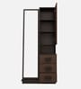 Zinus Dressing Table With Mirror In Wenge  & Brown Finish