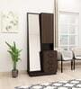 Zinus Dressing Table With Mirror In Wenge  & Brown Finish