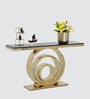 Zion Marble Console Table In Black