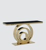 Zion Marble Console Table In Black