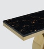 Zion Marble Console Table In Black