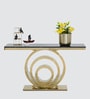 Zion Marble Console Table In Black
