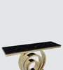 Zion Marble Console Table In Black