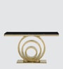 Zion Marble Console Table In Black