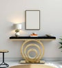 Zion Marble Console Table In Black