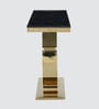 Zion Marble Console Table In Black